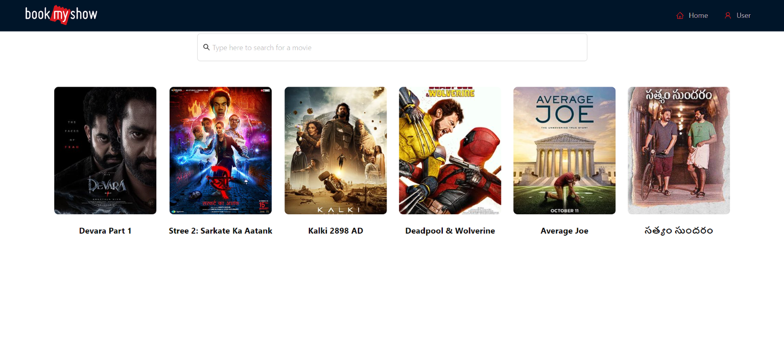 BMS Homepage screenshot